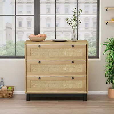 Studio Collection 3-Drawer Dresser Wide Storage Bedroom Furniture Cabinet Chests • $209.29