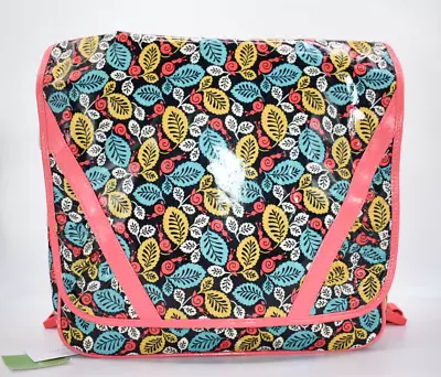 Vera Bradley Frill Messenger Bag In  Happy Snails  Pattern • $34.97