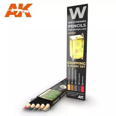 AK Interactive Weathering Pencil Set - Chipping • $8.61