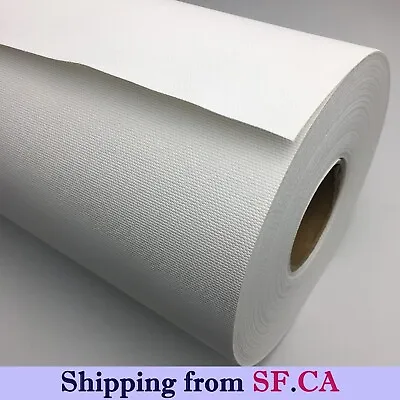 17 In X 40 Ft ，Aqueous Inkjet Printing Poly-Cotton Matte Art Canvas 1 Roll  - 3  • $51