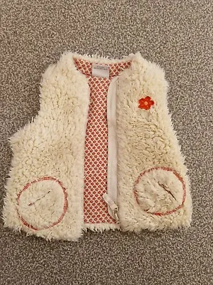Next Baby Girl Vest Gilet Age 3-6 Months • £5