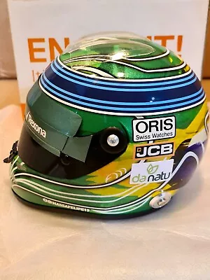 Felipe Massa Last Race 2017 1/2 Scale Schuberth Helmet Williams Formula 1 Team • $258.96