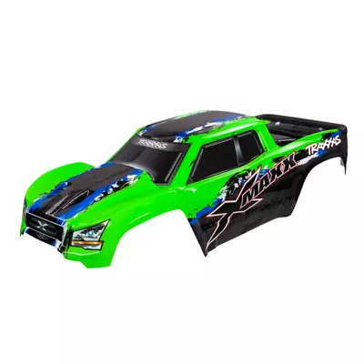 Traxxas 1/5 X-Maxx Green Painted Body Shell W/ Front & Rear Roll Cage Mounts 781 • $199