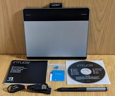 Wacom CTL-480 Intuos Small Creative Pen Tablet Full Set • $49.75