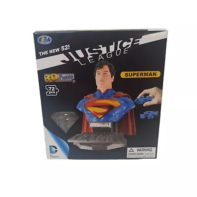 DC Comics The New 52 Justice League Superman 3D Puzzle 72 Peices Superhero  • $34.95