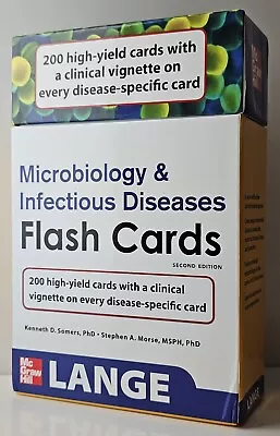 Microbiology & Infectious Diseases Second Edition McGraw Hill Lange Flash Cards  • $64.99