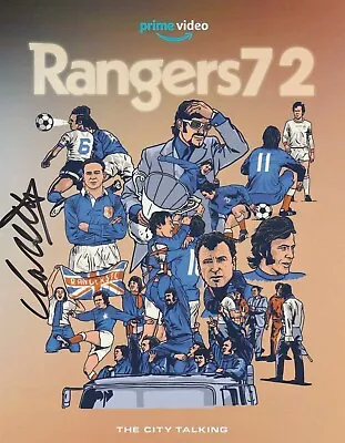 Colin Stein Hand Signed 10x8 Inch Rangers Football Photo • £15