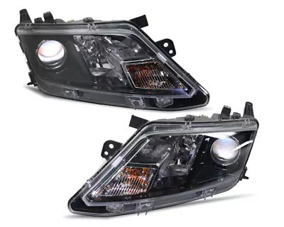 $299.86 • Buy Fit 2010 - 2012 Ford Fusion Headlight Set  Left And Right Black Housing 2Pc