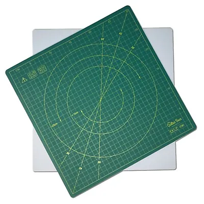 Quilted Bear 360° Rotating Self Healing Cutting Mat 12  X 12  Similar To OLFA • £19.99