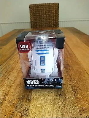 Star Wars Disney R2-d2 Desktop Vacuum - Usb Powered • £14.99