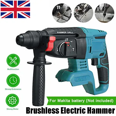 18V For Makita Brushless Hammer SDS+ Rotary Drill Body Only DHR242Z Cordless • £35.76