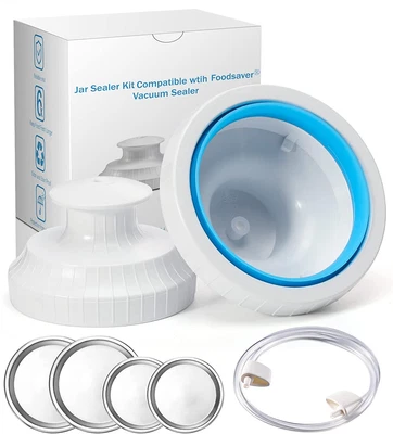 $10.68 • Buy Vacuum Sealer Kit Foodsaver Saver Jar Sealer Attachment Storage Vacuum Sealer 