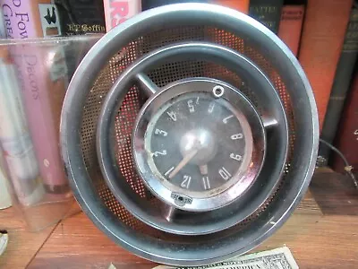 $129 • Buy 1949-1952 PONTIAC Silver Streak DASH SPEAKER GRILLE CLOCK OEM PART # BLC 514580