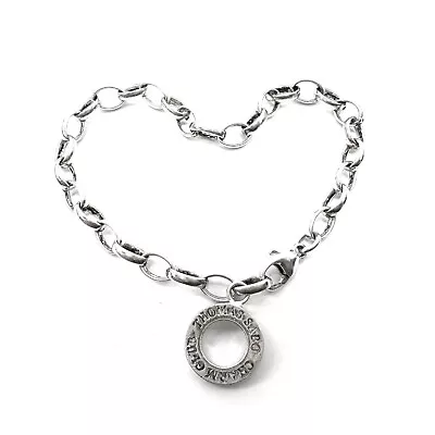 925 Sterling Silver Belcher Link Bracelet - 18.0cm - 5.0mm Width - Thomas Sabo • $75