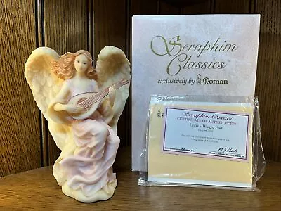 VTG Seraphim Classics Lydia Winged Poet Angel Roman 67088 Figurine Art Gift (A) • $18.99