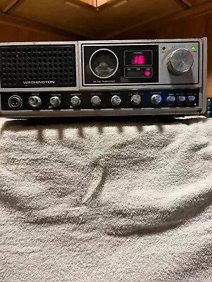 Vintage Uniden Washington AM/SSB Base Station CB Radio Transceiver POWERS ON • $112.50