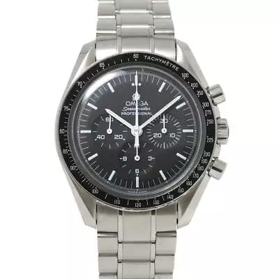 OMEGA Speedmaster Professional Moon Watch 3570.50 Black Mens 90223145 • $5843.75