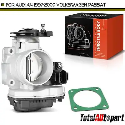 Throttle Body W/ Sensor For Audi A4 Quattro Volkswagen Passat L4 1.8L 058133063Q • $63.99