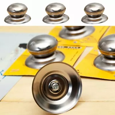 5Pcs Pan Lid Cover Handle Replacement Knobs Cookware All Metal • £6.45