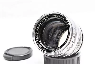 【 Exc+4 Tested 】Canon 50㎜ F/1.8 L39 LTM Leica Screw Silver MF Lens From... • £156.60