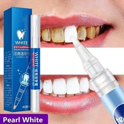 Teeth Whitening Gel Pen Extra Strong White Tooth Whitener Delicate Stain Remover • £2.89