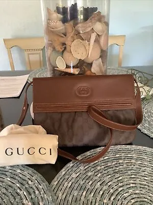 Authentic Vintage Gucci Crossbody Bag • $190