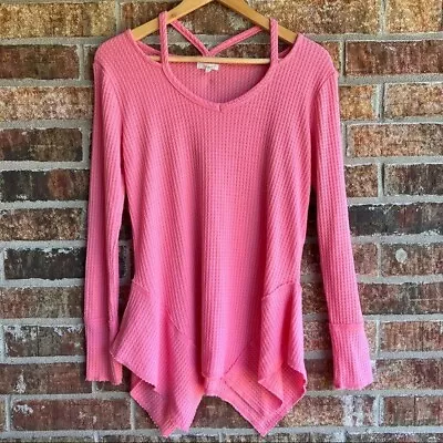 Maurices Womens Pink Knit Blouse Size Small • $15