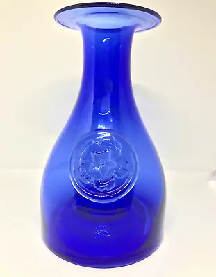 DARTINGTON BLUE VASE Flower Bottle - Primrose / Cobalt • £34