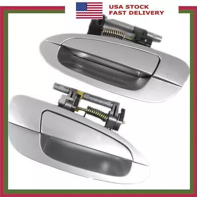 For 02-06 NISSAN ALTIMA DS339 Rear Pair Outside Door Handle KY1 Sheer Silver • $34.48