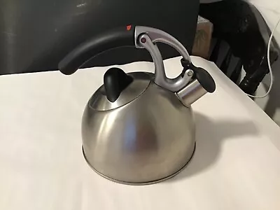 $19.90 • Buy OXO Brew Uplift Tea Kettle Brushed Stainless Steel Good Condition Steel Teapot 