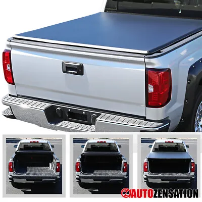 Fit 2015-2022 F150 Super Crew Cab 5.5ft 5'6  Short Bed Tonneau TriFold Cover 1PC • $121.92