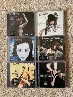 6 CDS-Goldfrapp/Evanescence/Florence & The Machine/Yello/Unplugged(Various) • £4.99