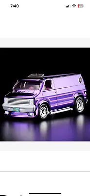 Hot Wheels Red Line Club RLC Dodge Tradesman Van Spectraflame Purple Sealed New • $108.44