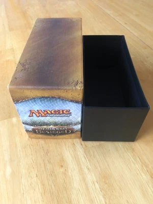 £9.73 • Buy Magic MTG Mirrodin Besieged EMPTY Fat Pack Storage Box!