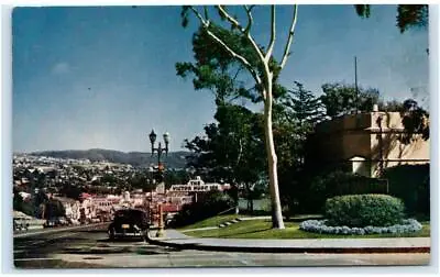 LAGUNA BEACH CA California ~ STREET SCENE Victor Hugo Inn C1940s Cars Postcard • $6.78