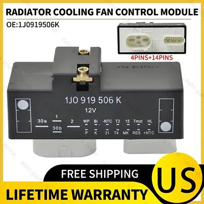 Replacement For VW Bettle Golf Jetta Audi TT Radiator Cooling Fan Control Module • $20.88