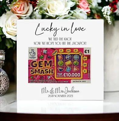 Wedding Table Favour Scratch Card Holders • £0.99