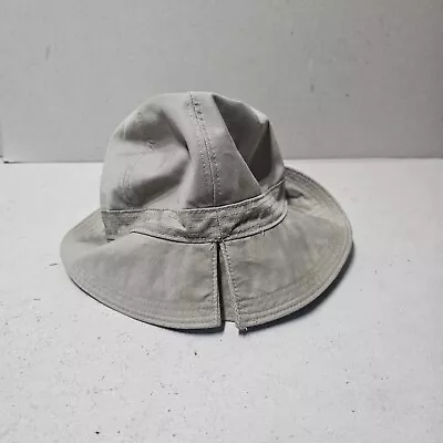 Aquascutum Women's Bucket Hat Beige Size S (bb1) • £24.95