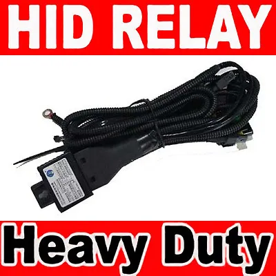 $5.97 • Buy H4 9003 HB2 HID Relay Harness Wire Wiring Upgrade For Bi-Xenon Hi/Lo Conversion