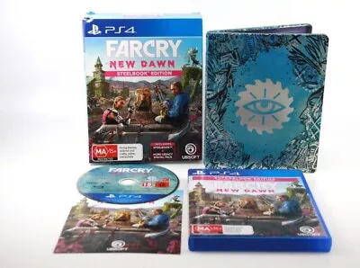 Far Cry New Dawn SteelBook Edition PS4 PlayStation - PAL • $58.50