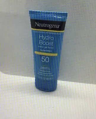 Neutrogena Hydro Boost Water Gel Lotion Sunscreen SPF 50 3oz Free Shipping • $25.60