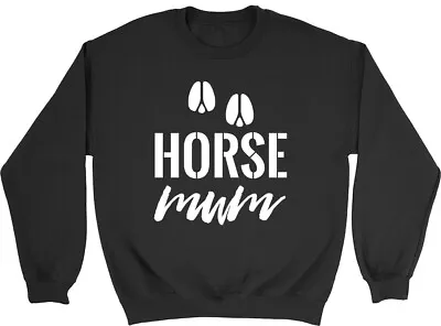Horse Mum Mens Womens Sweatshirt Jumper • $19.88