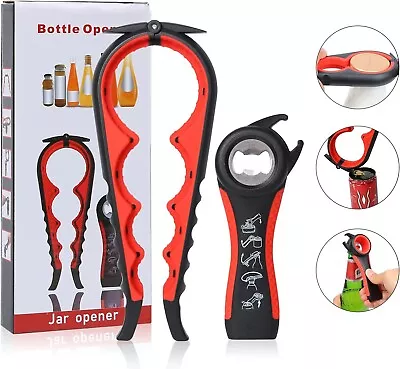 Multi-Functional Jar Bottle And Can Opener Tool For Seniors And Individuals Wi • $9.99