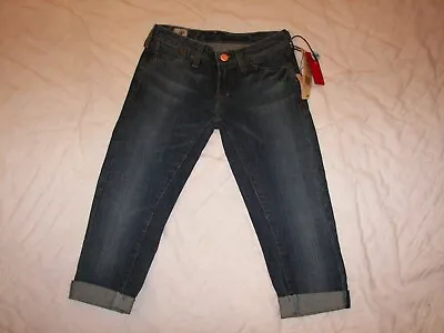 4 Stroke Stretch Electric Circus Capri Jeans - Jrs. 26 - New With Tags • $15.99
