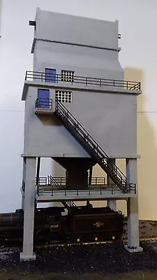 Laser Cut OO Gauge Model Railway Coaling Tower MDF And Plywood Kit • £49.95