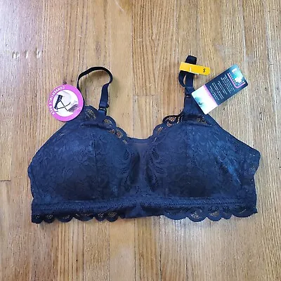 Bali Wirefree Bra Sz S Lace Desire ComfortFlex Fit Convertible Lightly Lined NEW • $18.45