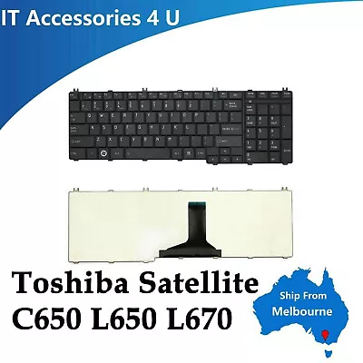 Keyboard For Toshiba Satellite C650 D C660 D C665 L650 D L670 D L750 Black US • $25