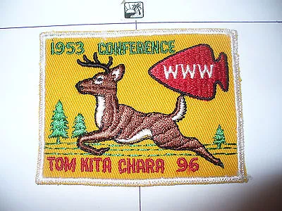 OA Tom Kita Chara Lodge 961953 Fall CoPatchppSamoset CouncilCamp TesomasWI • $29.99