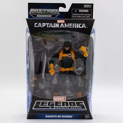 Marvel Legends AGENTS OF HYDRA SOLDIER Captain America Figure Mandroid Open Box • $17