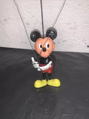 Vintage Disney String Puppet Mickey Mouse Collectable Toy • £12.99